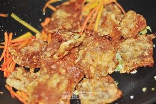 锅包肉的做法步骤:10