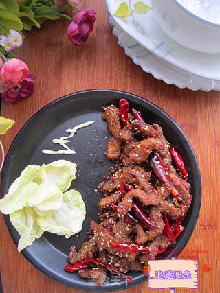 麻辣牛肉条--永远的经典的做法步骤:8