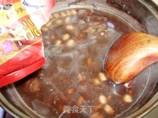 黑红双绝补血养心粥的做法步骤:7