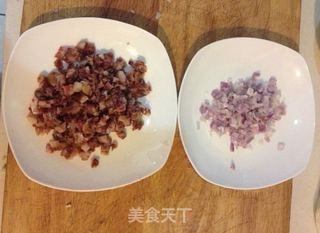 爸爸的爱——蛋炒饭的做法步骤:4