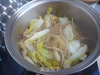 白菜粉丝煲的做法步骤:8