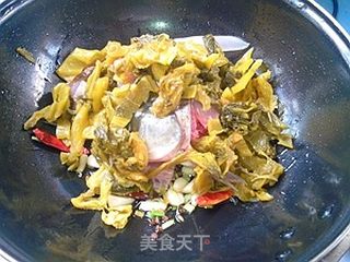 酸菜鱼的做法步骤:16