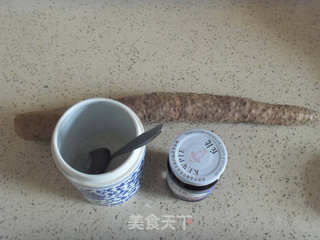 蓝莓山药泥的做法步骤：1