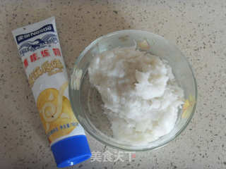 蓝莓山药泥的做法步骤：4