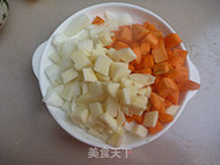 羊肉咖喱饭的做法步骤:2