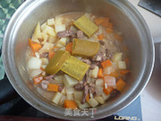 羊肉咖喱饭的做法步骤:6
