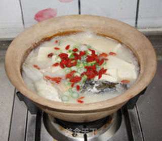 砂锅鱼杂豆腐煲的做法步骤:10