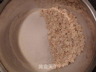 椰蓉燕麦小饼干的做法步骤:3