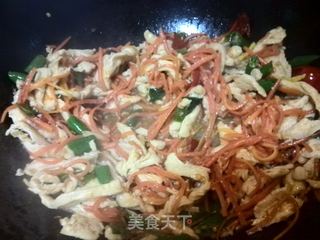 泡椒鸡丝的做法步骤:7