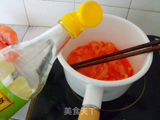 糖醋酸姜的做法步骤:8