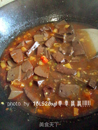 麻辣川菜:泡椒鸭血的做法步骤:9