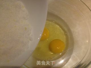 【柠香玛德琳】的做法步骤:4