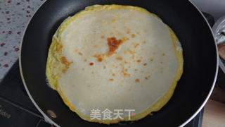 鸡蛋灌饼的做法步骤:6