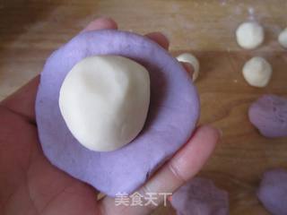 紫薯椰蓉酥的做法步骤：9