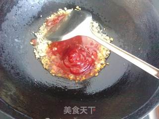 【亨氏茄汁主义】番茄酱炒黑木耳菜花的做法步骤:8
