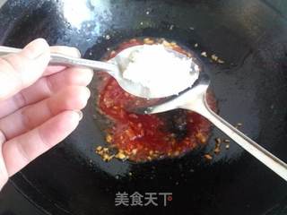 【亨氏茄汁主义】番茄酱炒黑木耳菜花的做法步骤:9