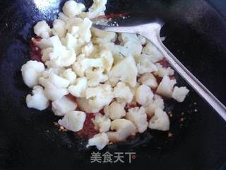 【亨氏茄汁主义】番茄酱炒黑木耳菜花的做法步骤:10