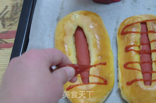 【亨氏茄汁主义】香肠面包的做法步骤:18