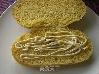 海苔肉松面包的做法步骤:3