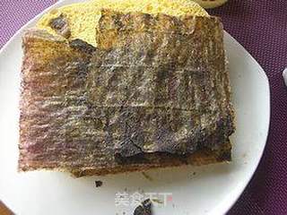 海苔肉松面包的做法步骤:4