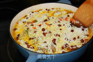新疆风味羊肉饭的做法步骤:7