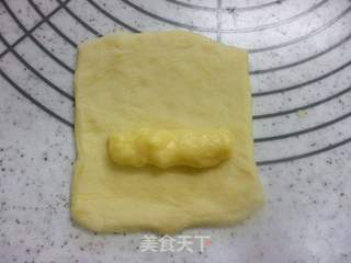 丹麦奶黄包的做法步骤:10