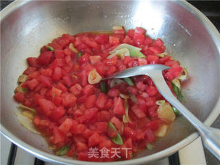番茄鲈鱼的做法步骤:5