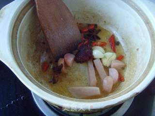 酸辣开胃---魔芋烧鸭的做法步骤:4