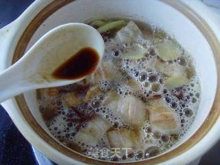 粉糯浓香---茨菰烧肉的做法步骤：5