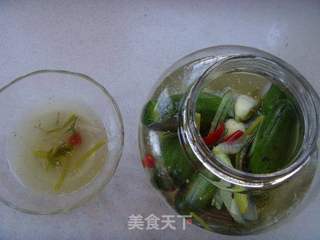 酸甜爽口---俄式酸黄瓜的做法步骤:5