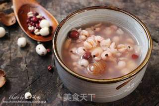 祛湿健脾---四宝粥的做法步骤:4