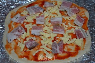 【亨氏茄汁主义】----培根胡萝卜匹萨的做法步骤:10