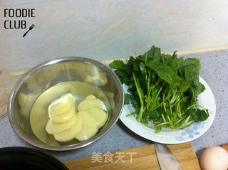 腊肠煲仔饭的做法步骤:3