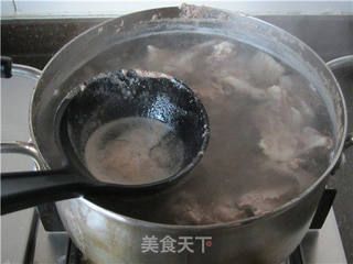 青萝卜炖羊肉的做法步骤:3
