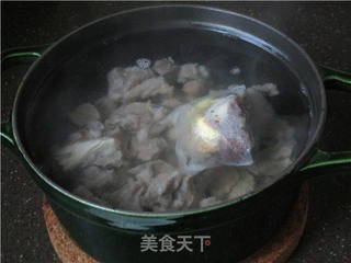 青萝卜炖羊肉的做法步骤:6