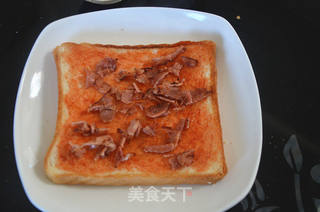 【亨氏茄汁主义】能量早餐—面包片披萨的做法步骤:9