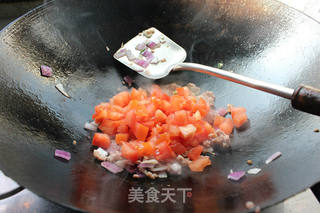 意大利面的做法步骤:4