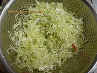 炝拌白菜心的做法步骤:3