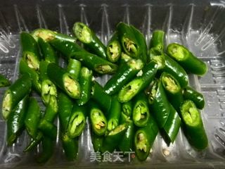 尖椒鸡丁的做法步骤:3