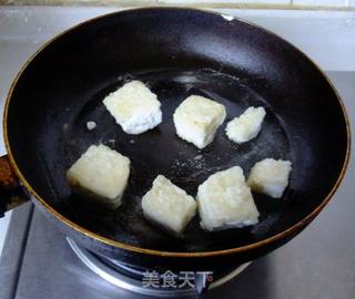 【亨氏番茄酱试用】松仁脆皮豆腐的做法步骤:4