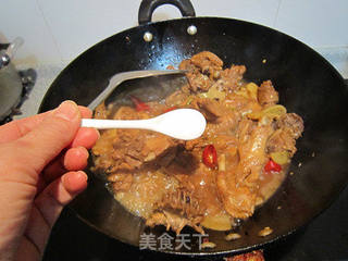吉庆有余---模仿新疆大盘鸡的做法步骤:10
