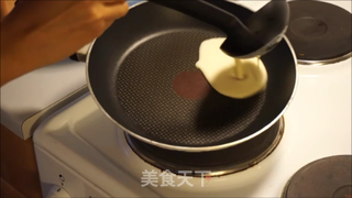 鸡蛋培根可丽饼的做法步骤:3