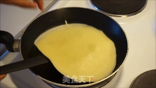 鸡蛋培根可丽饼的做法步骤:4