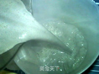 芝麻黑豆浆的做法步骤:8