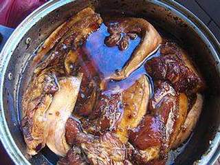 鲜甜味的腊肉的做法步骤:6