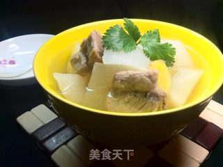 萝卜排骨汤的做法步骤:5