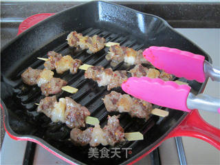 迷你羊肉串的做法步骤:7