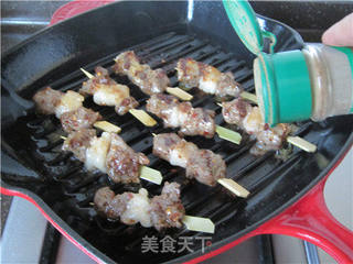 迷你羊肉串的做法步骤:8