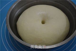 15小时冷藏版免揉至起膜的【果酱手撕面包】的做法步骤:6