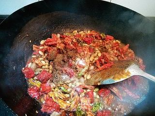 自制辣豆酱的做法步骤:7